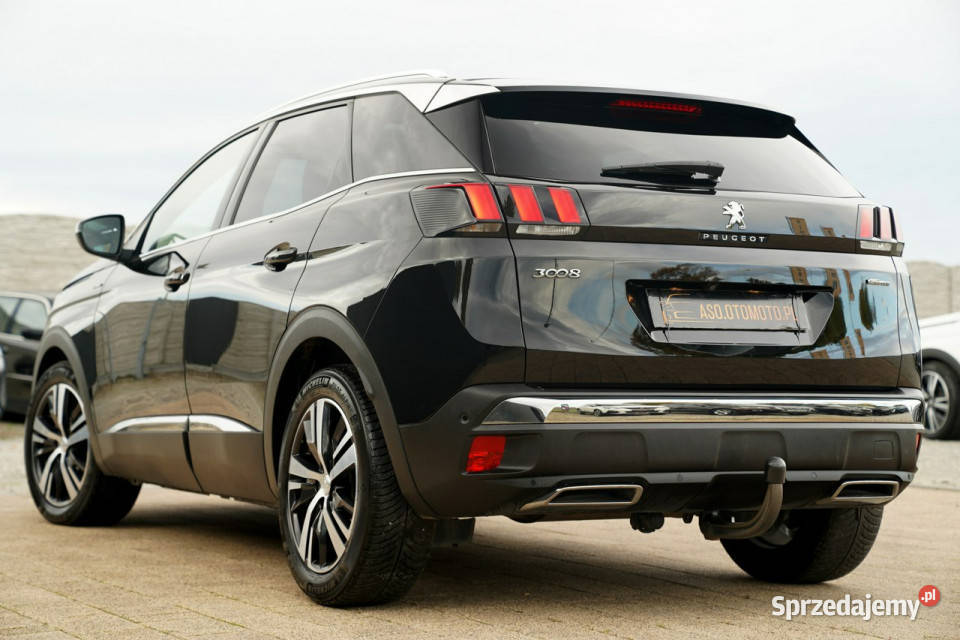 Peugeot 3008 GT ful led pełna skóra masaze hak elektrycznie ustawiane fotele Otmuchów sprzedam