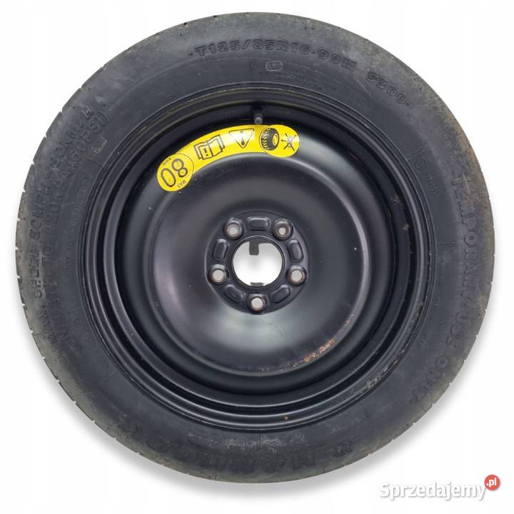 KOŁO DOJAZDOWE Ford C Focus Mk2 II 12590 R16 Samochodowe Chełm