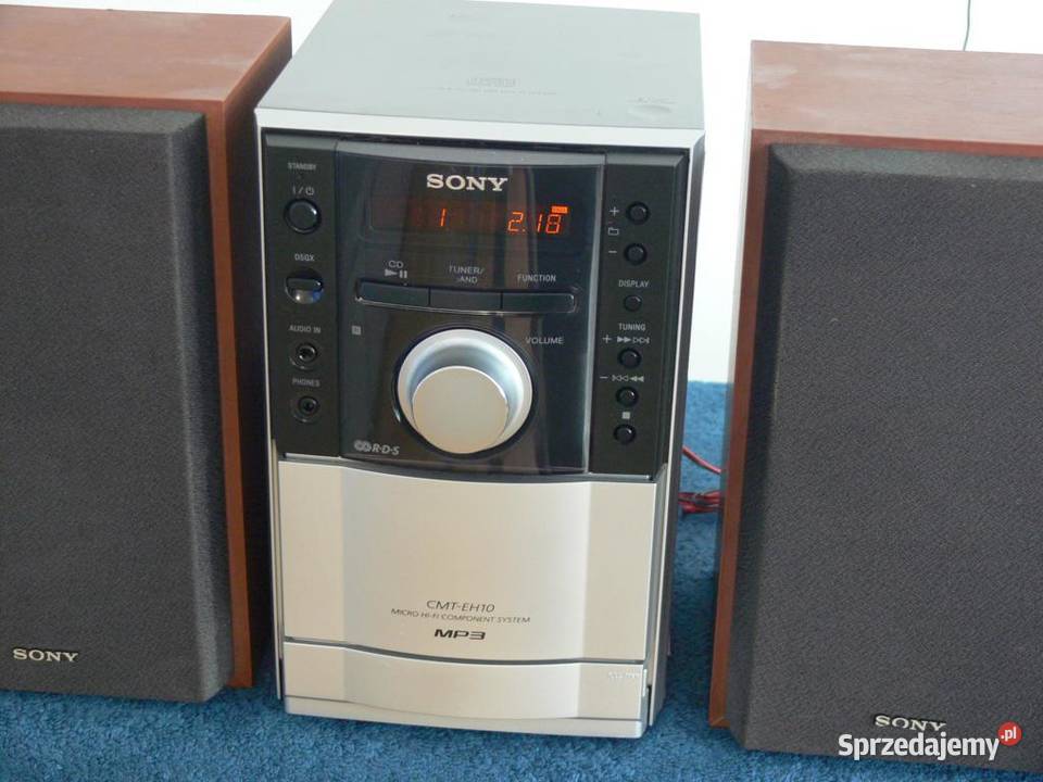 Wieża Sony z kolumnami mp3 WYSYŁKA Jasło