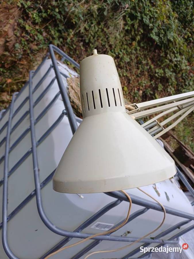 Retro lampa warsztatowąkreslarska Bocianka w dolnośląskie Lubań