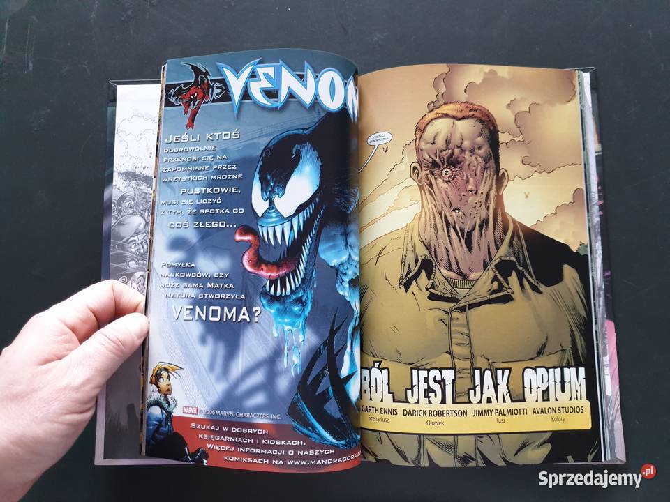 FURY wydanie kolekcjonerskie twarda oprawa Komiksy Gdynia