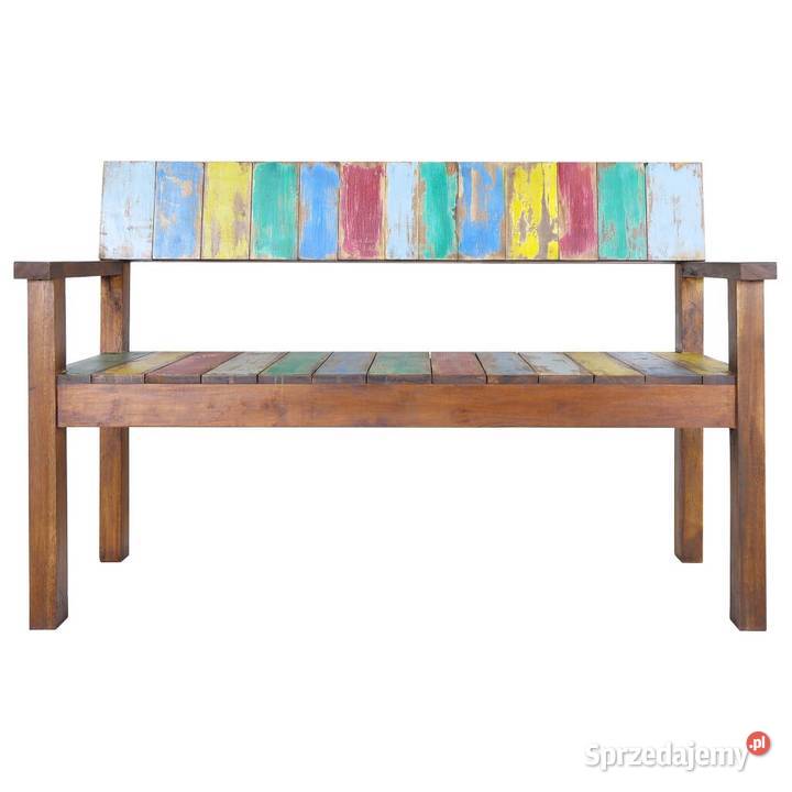 vidaXL Ławka 115 lite drewno z odzysku326182 mazowieckie