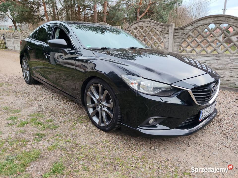 Mazda 6 2013r Piękna kurtyny powietrzne Chrzanów