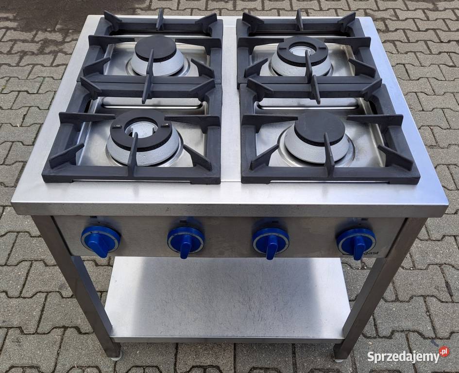 KUCHNIA GAZ 4 PALNIKI STALGAST MOC 24 KW M1894N Nowe Skalmierzyce