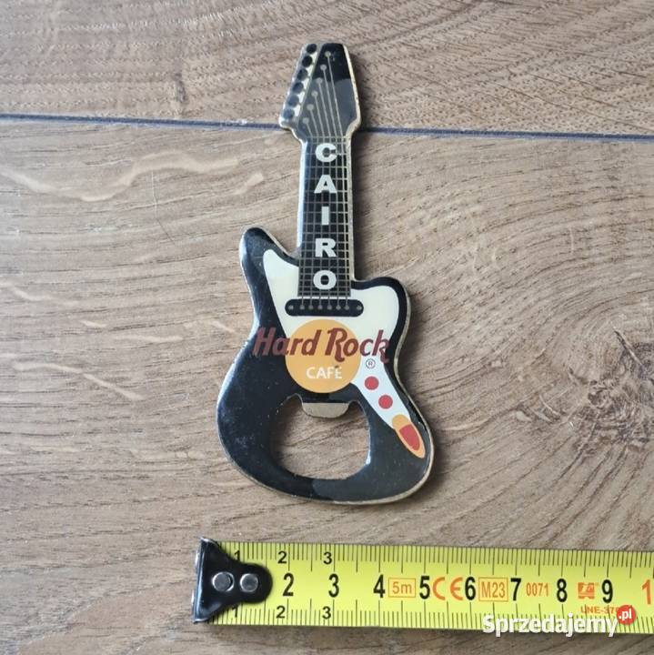Otwieracz do butelek Hard Rock Caf Cairo gitara Pozostałe Domaszczyn sprzedam