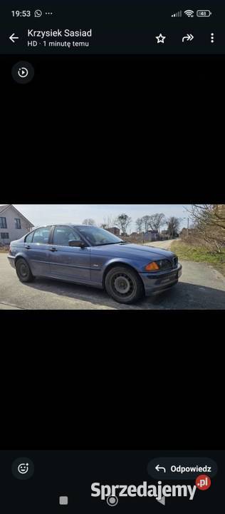 BMW E46 20d stan opłaty do 072026 wielofunkcyjna kierownica dolnośląskie sprzedam