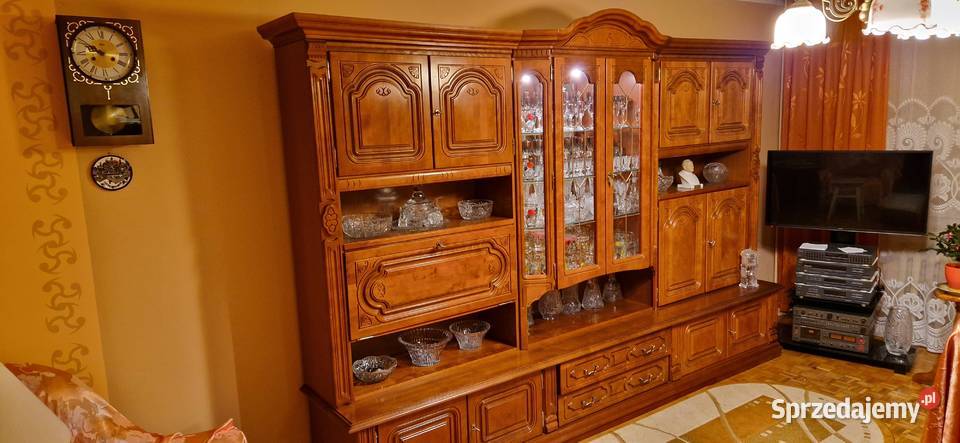 Kredens witryna naturalne drzewo Bydgoskie Rzeszów