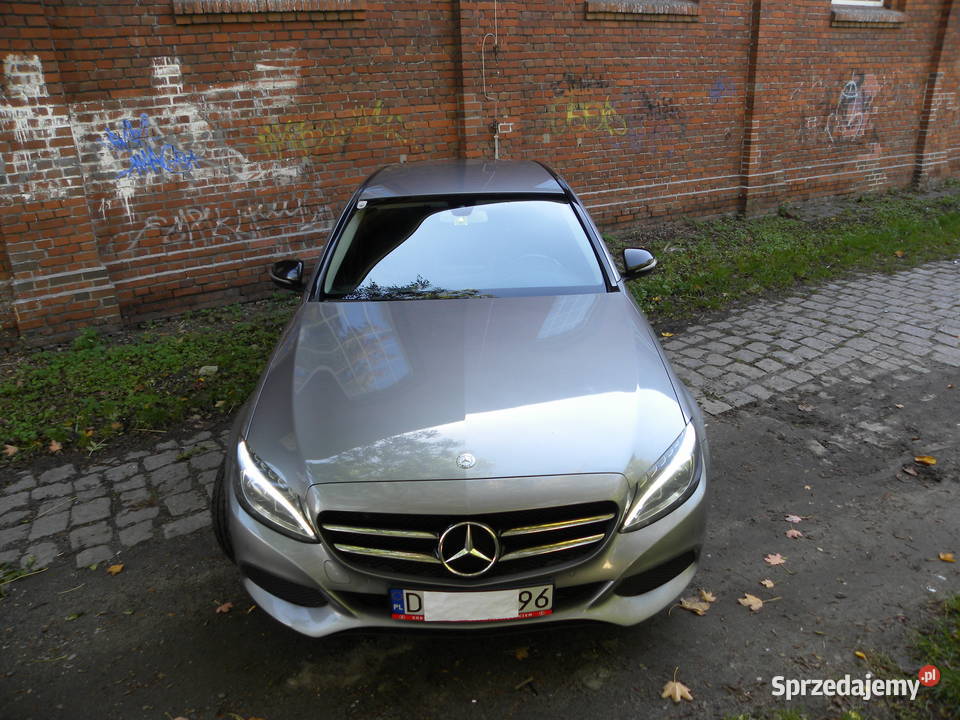 MERCEDES C 200D w 205 światła LED Wrocław sprzedam