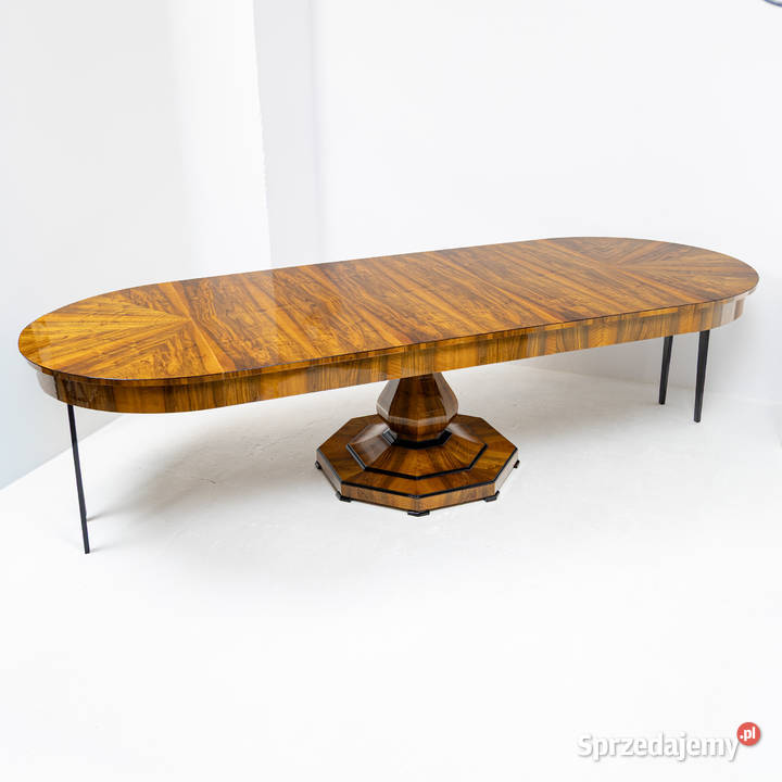 Rozkładany Stół Biedermier Okrągły Na Jedne wielkopolskie