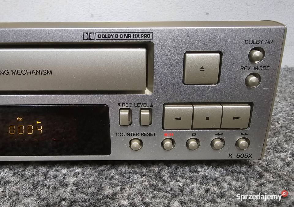 ONKYO K505X Wysokiej klasy magnetofon kasetowy Kraków