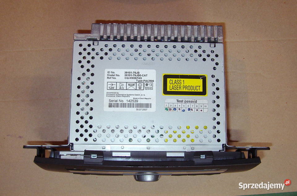 FIAT SEDICI SUZUKI SX4 RADIO CD MP3 3910179JB Radioodtwarzacze śląskie Katowice sprzedam