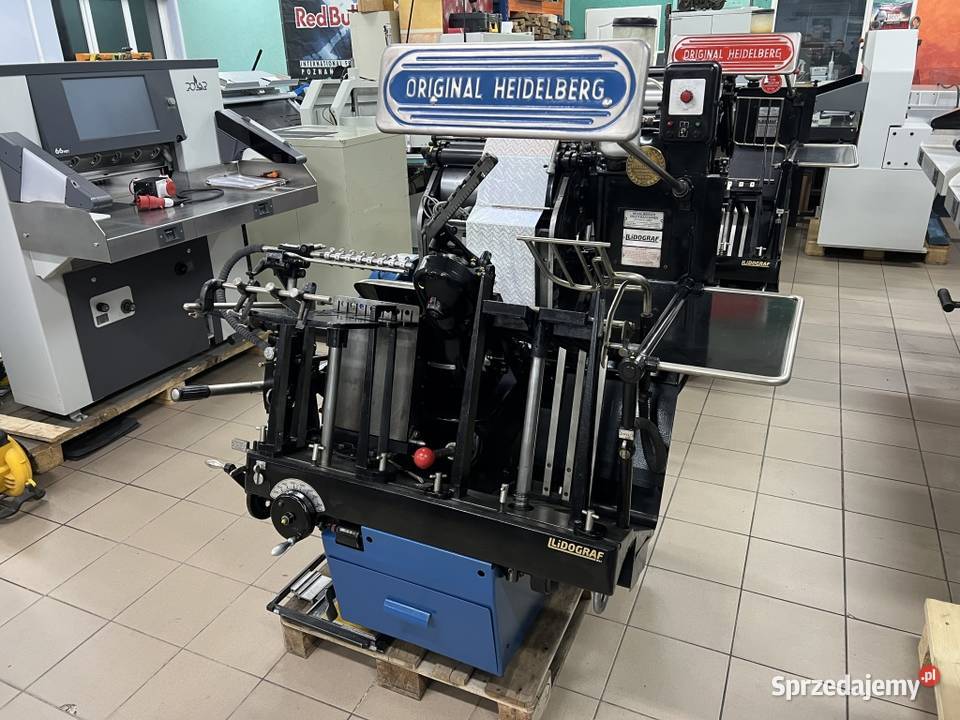 Złociarka Heidelberg Tiegel TP Letterpress mazowieckie Radom