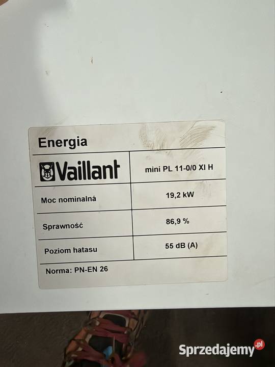 Podgrzewacz gazowy do wody Vaillant Mini 1100 Xi Krużlowa Wyżna