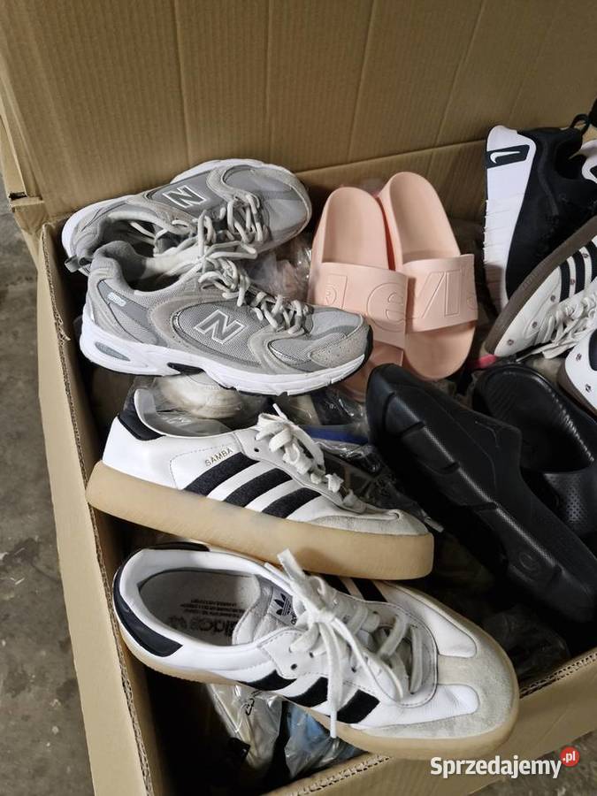 Buty palety zwroty konsumentów z zalando
