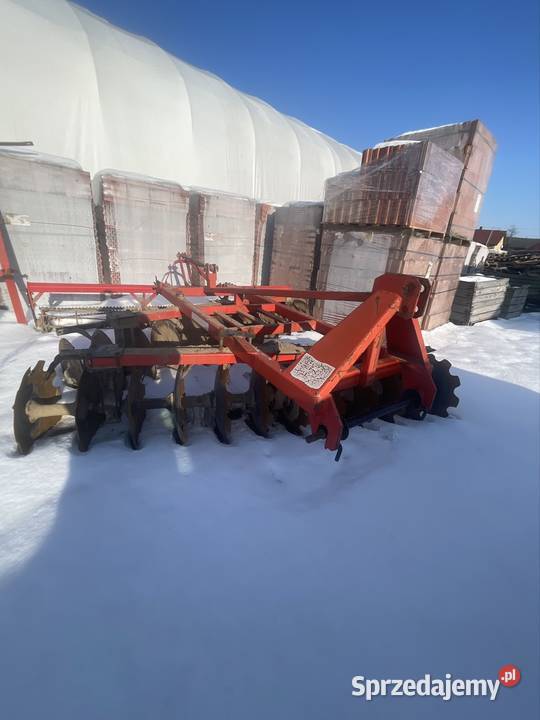 Brona talerzowa 27m z wałem strunowym talerzówka Rawa Mazowiecka