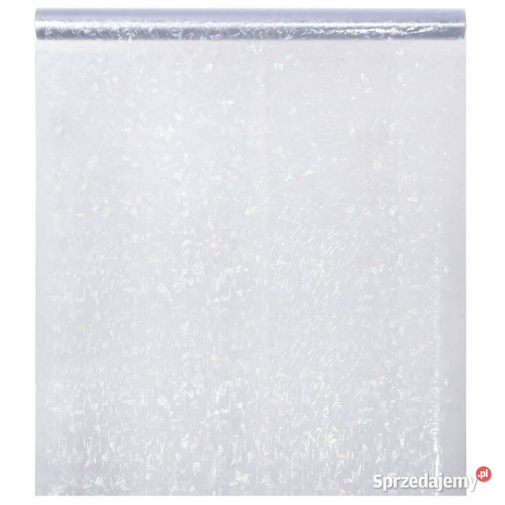 Folia okienna matowa tęczowy wzór 3D 90x2000 PVC Warszawa