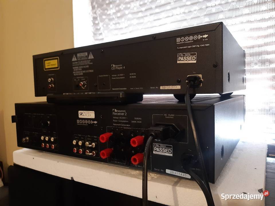 Nakamichi wieża Amplituner CD Poznań