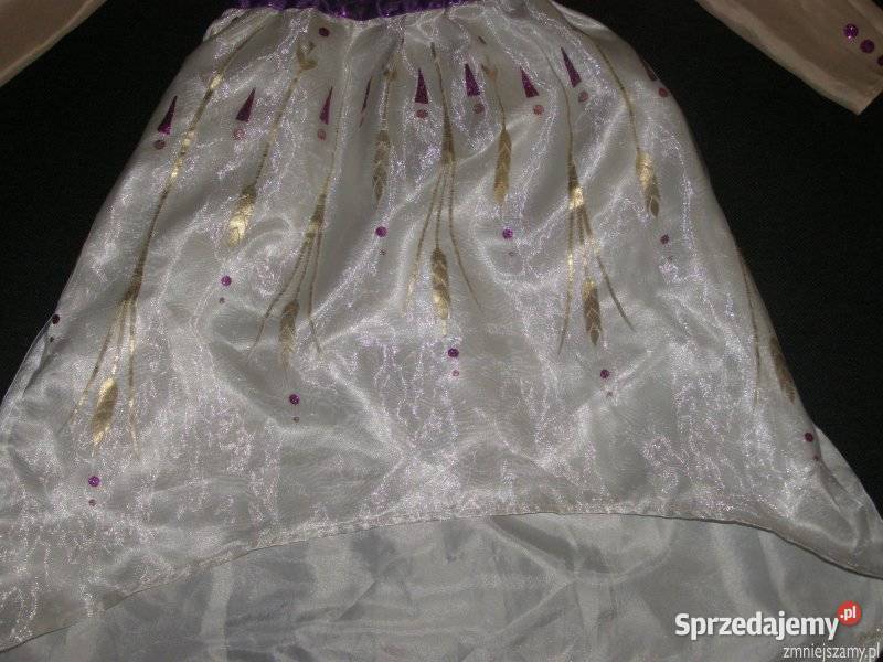 Strój kostium przebranie ELSA KRAINA LODU 2 Disney Siedlce