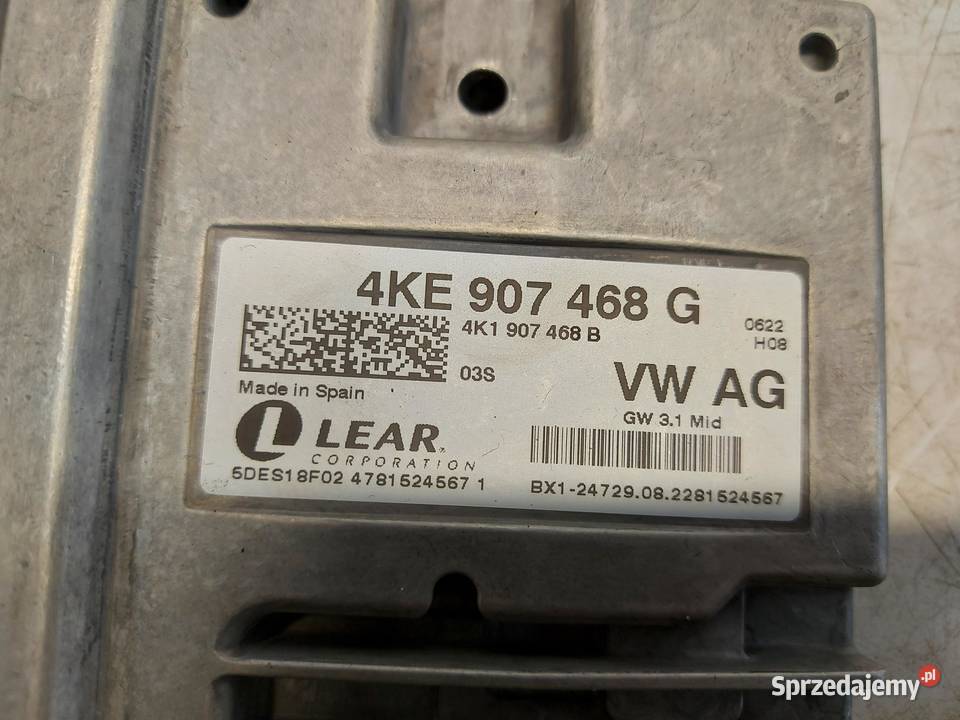 Audi Q7 II LIFT 4M0 TFSI moduł sterownik