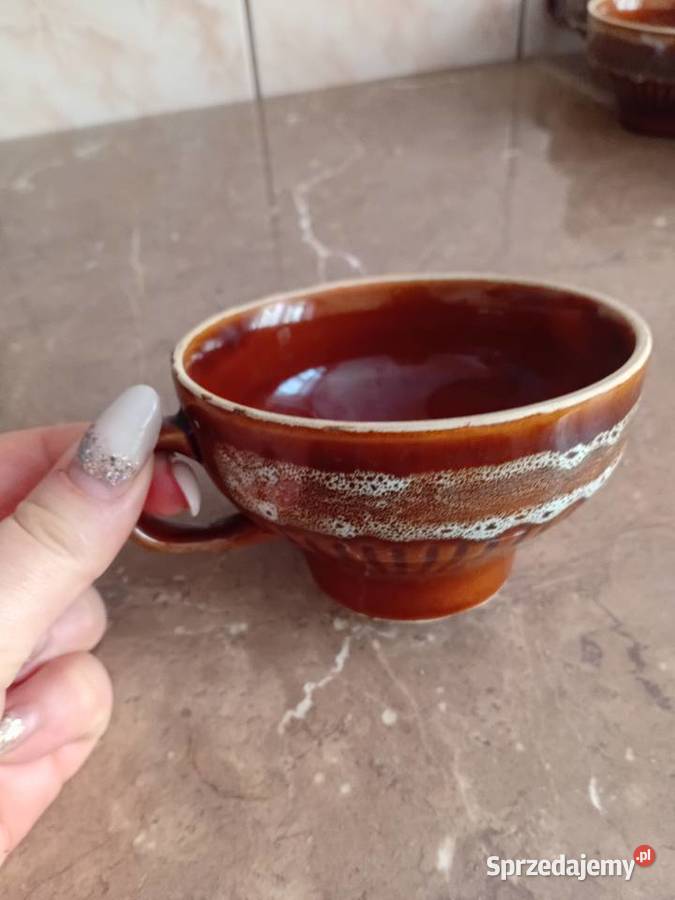 Filiżanki Mirostowice 5 sztuk Antyki Biskupice