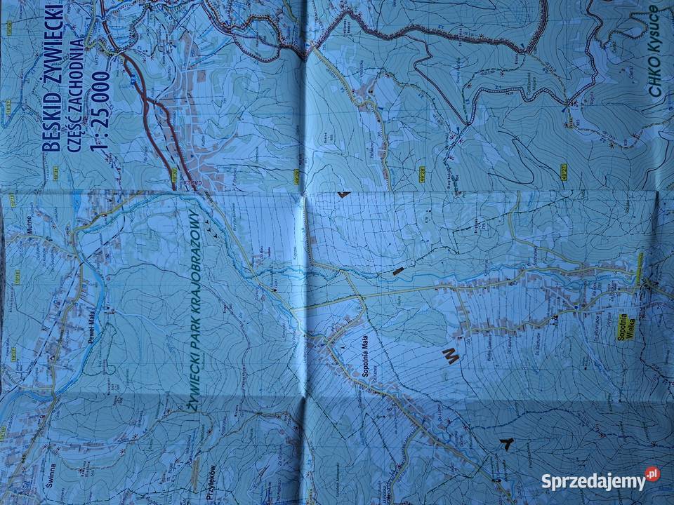 Beskid Żywiecki cz wschodnia i zachodnia 125 000 miękka Kraków