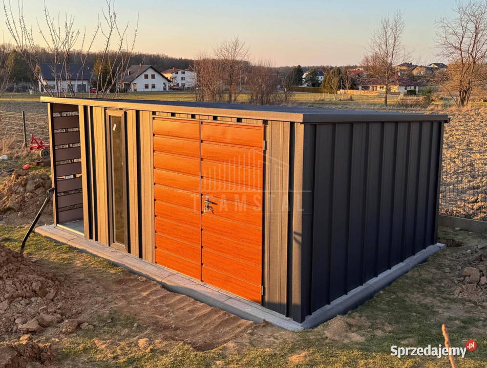 Schowek Domek ogrodowy 5x4 m wiata 1 m brama Tczew sprzedam