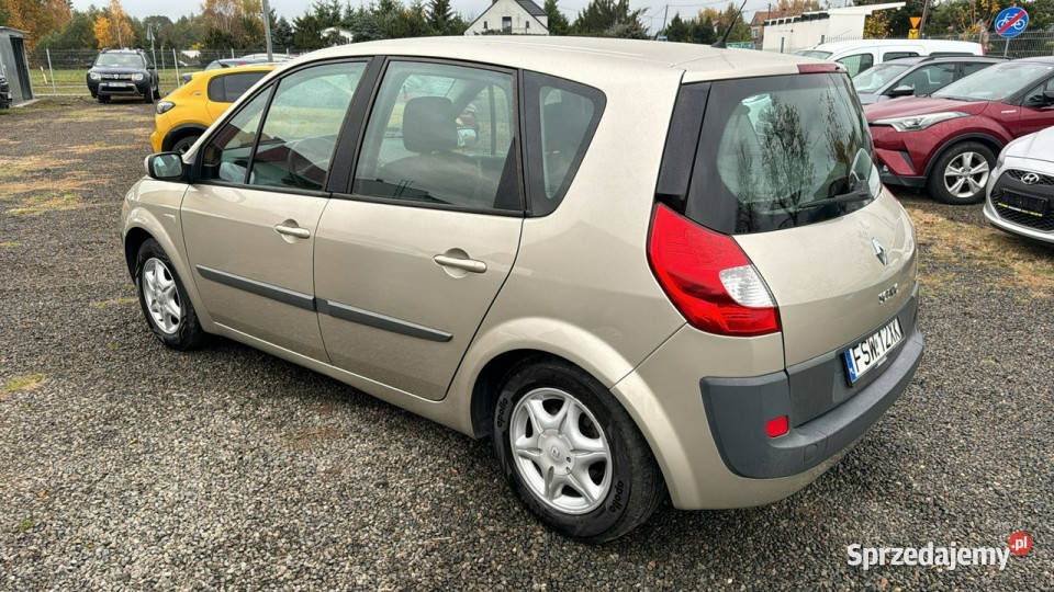 Renault Scenic gaz LPG klima zarejestrowany II VAT marża Scenic Zbąszyń
