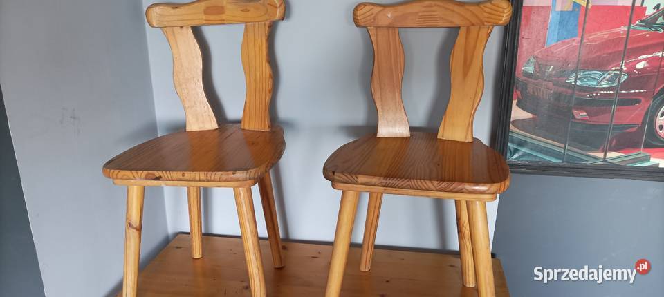 Stół drewniany Kuchenny krzesełka dodoatek Łódź