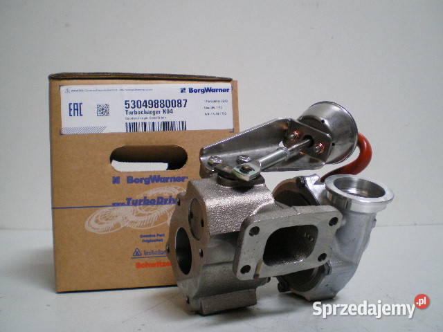 Nowa turbosprężarka BorgWarner KKK 53049880087 mazowieckie Siedlce sprzedam