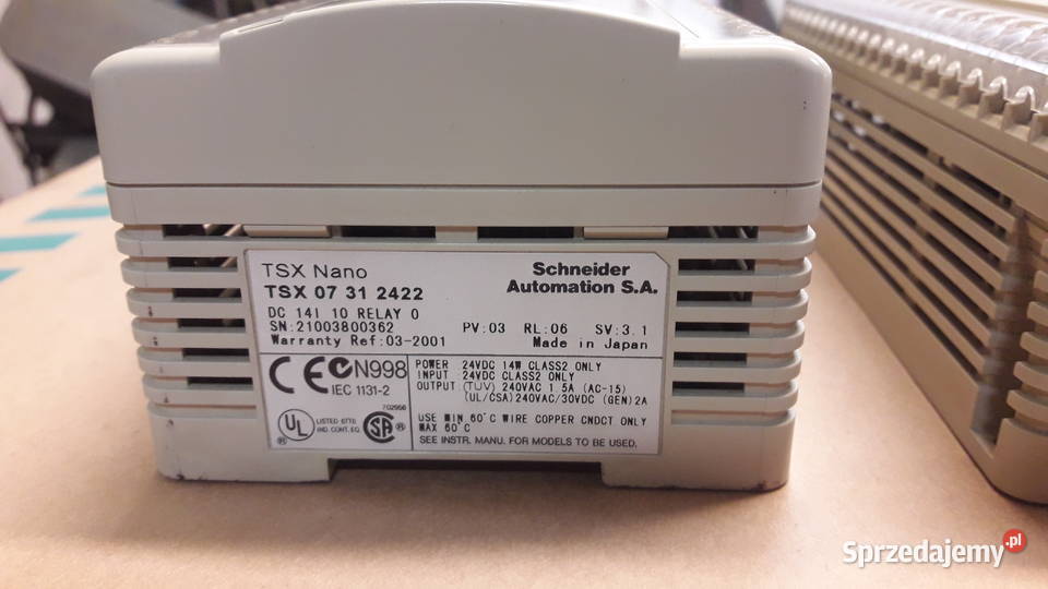 TSX 07 PLC TELEMECANIQUE TSX NANO Pszczyna sprzedam