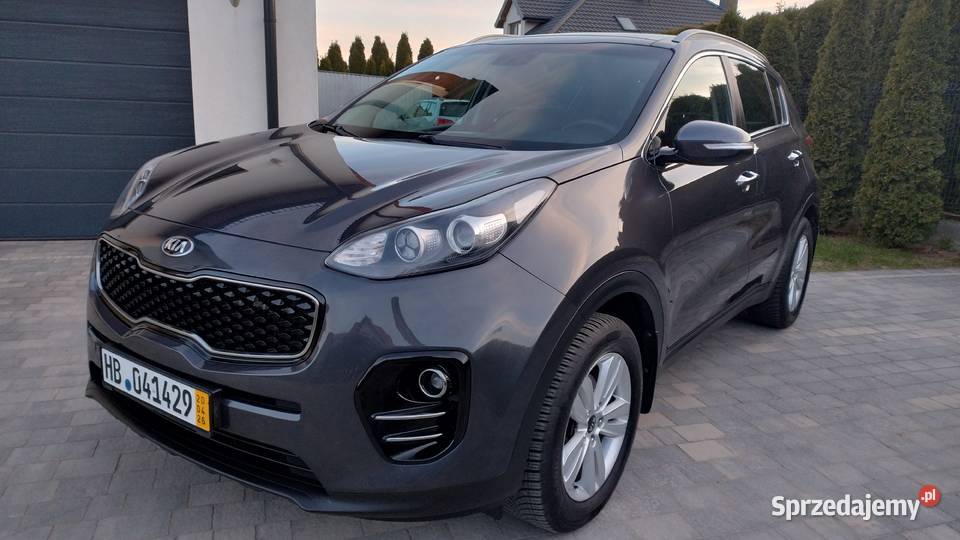 Kia Sportage Super stan Świeżo sprowadzona Rok produkcji 2017 Samochody osobowe podlaskie Łomża