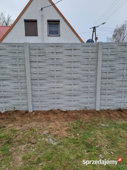 Ogrodzenia betonowe Strzegom