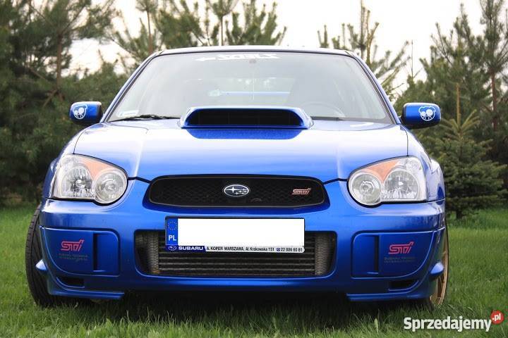 Subaru Impreza WRX STI garażowany