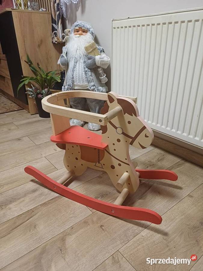 Konik na biegunach drewniany Starogard Gdański