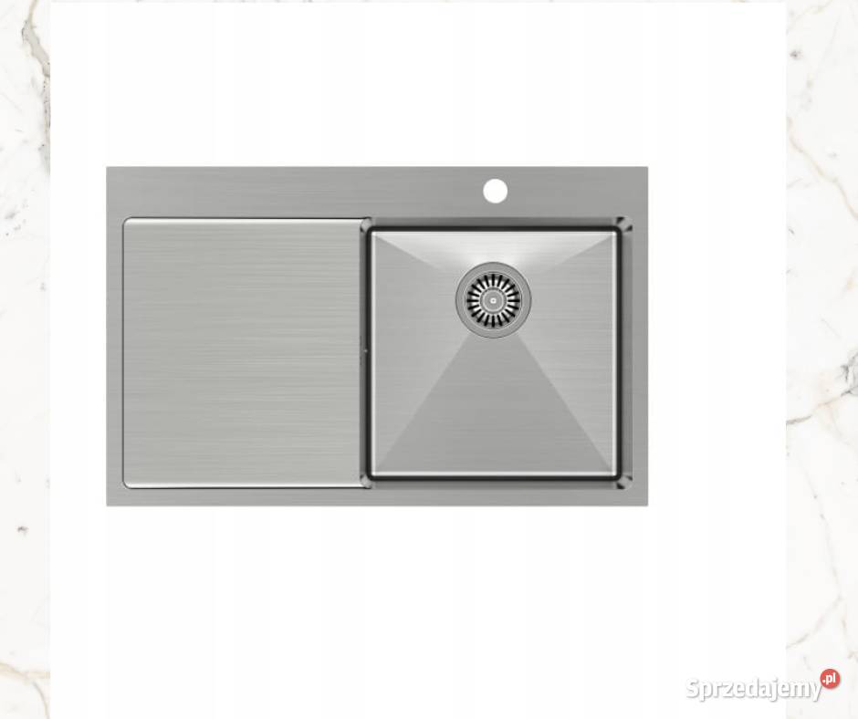 Zlewozmywak jednokomorowy Quadron Russel stal