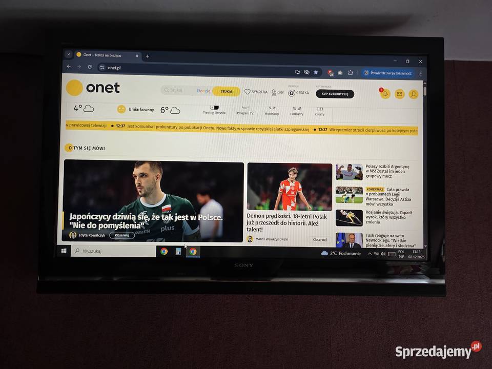 Telewizor Sony KDL52W5500 52 cale Bydgoszcz sprzedam