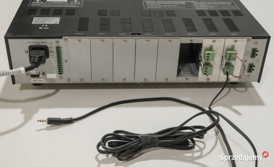 Modułowa matryca audio mikser cyfrowy TOA Audio śląskie