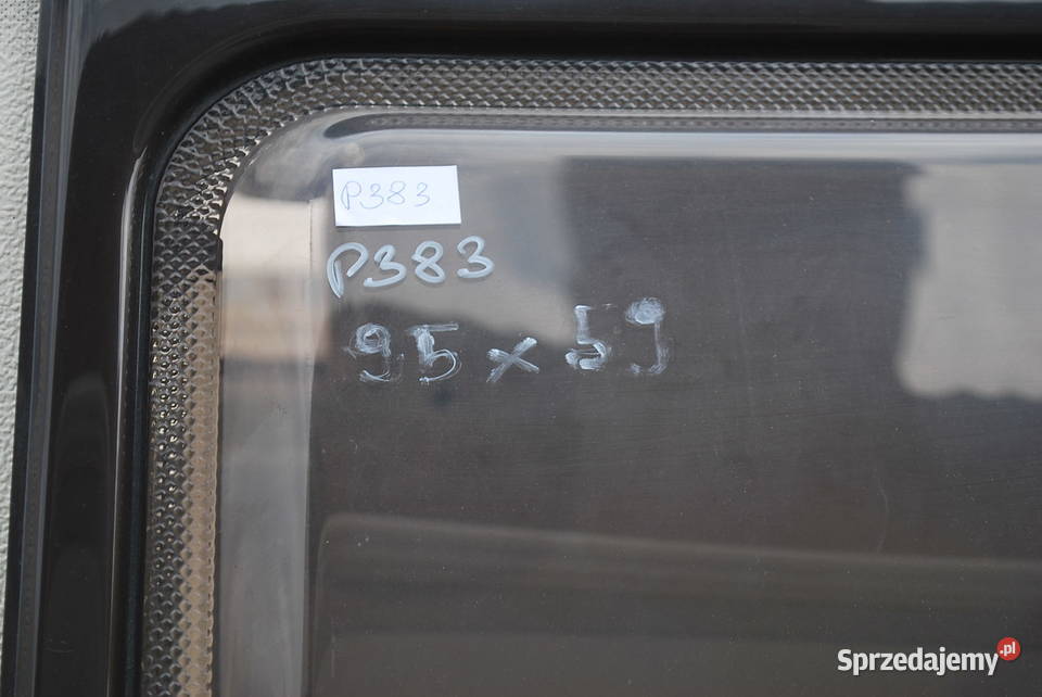 ZESTAW SZYB Z PRZYCZEPY KEMPINGOWEJ DETHLEFFS mazowieckie Grzebowilk