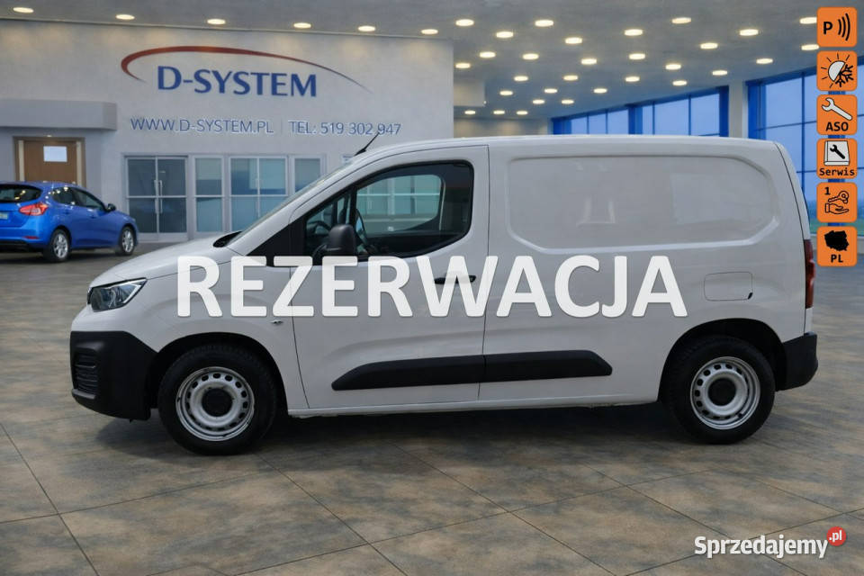 Peugeot Partner 2022 Salon Polska Bezwypadkowy furgon Białystok
