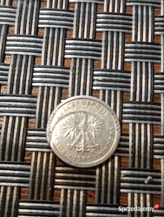 Destrukt 1 zl 1989r Numizmatyka