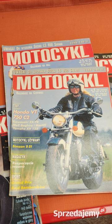 Czasopismo kolekcjonerskie motocykl 1997 Pozostałe Gliwice