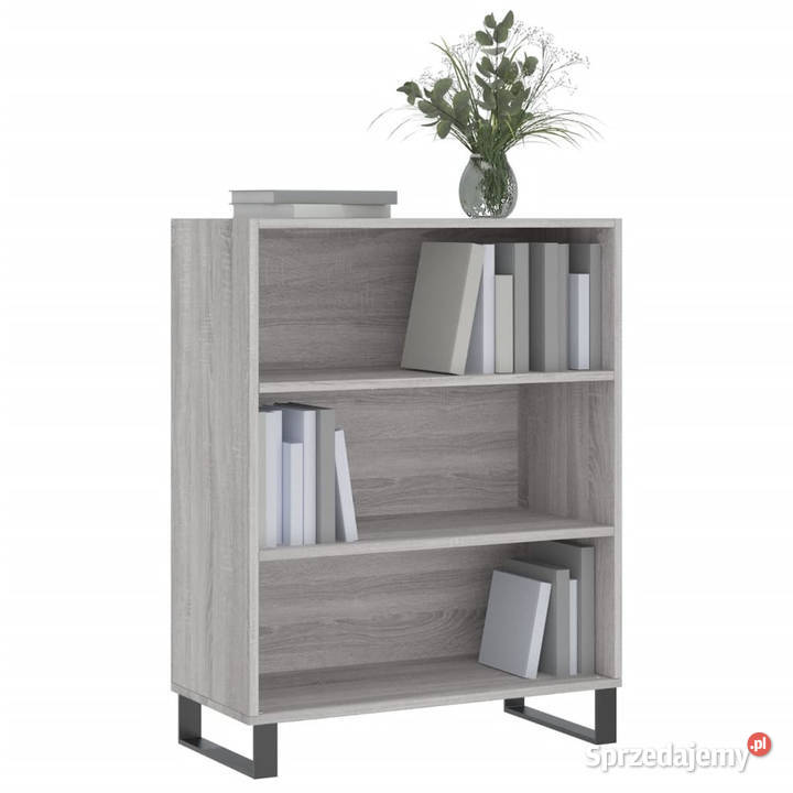 Regał szary dąb sonoma 695x325x90 materiał Warszawa