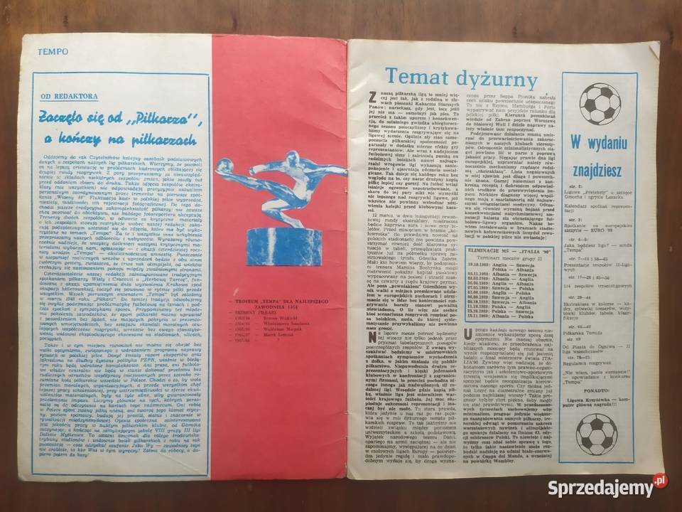 Skarb kibica liga polska wiosna 1988 łódzkie Łódź sprzedam