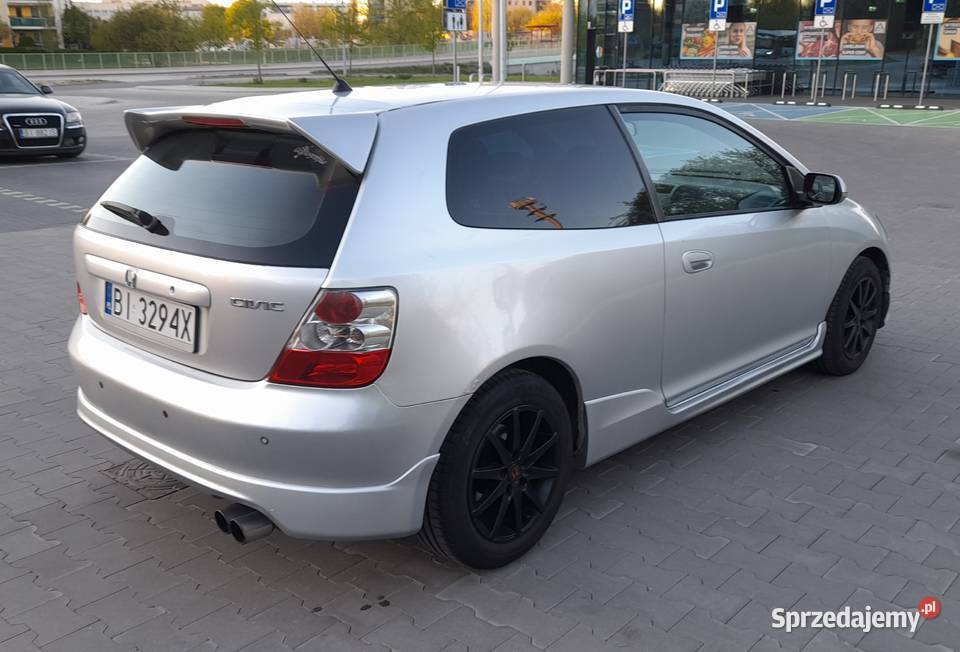 Honda Civic 2005 16 benzyna polift SPORT nieuszkodzony podlaskie Białystok