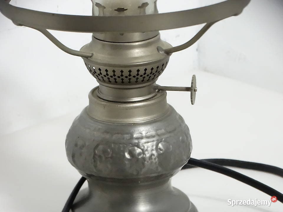 Klimatyczna lampa stołowa retro stylizowana Biłgoraj