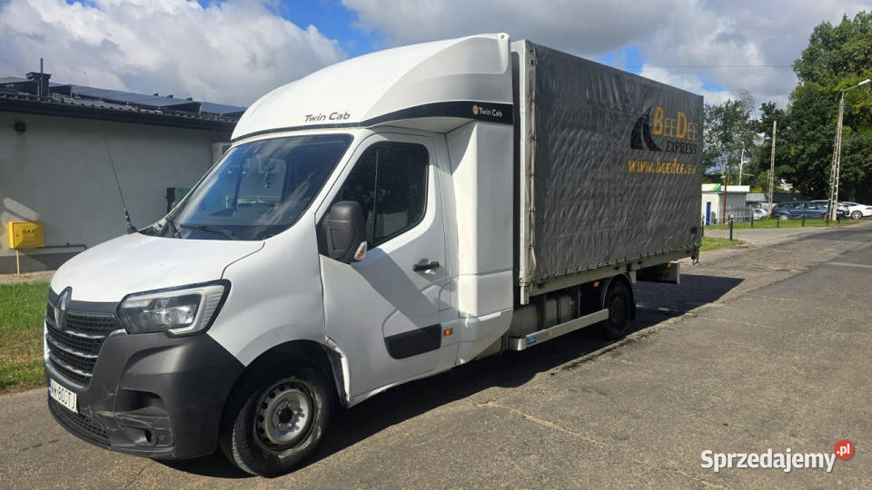 Renault Master Twin Cab 2023r Pali Jeździ ASR (kontrola trakcji) Karczew sprzedam