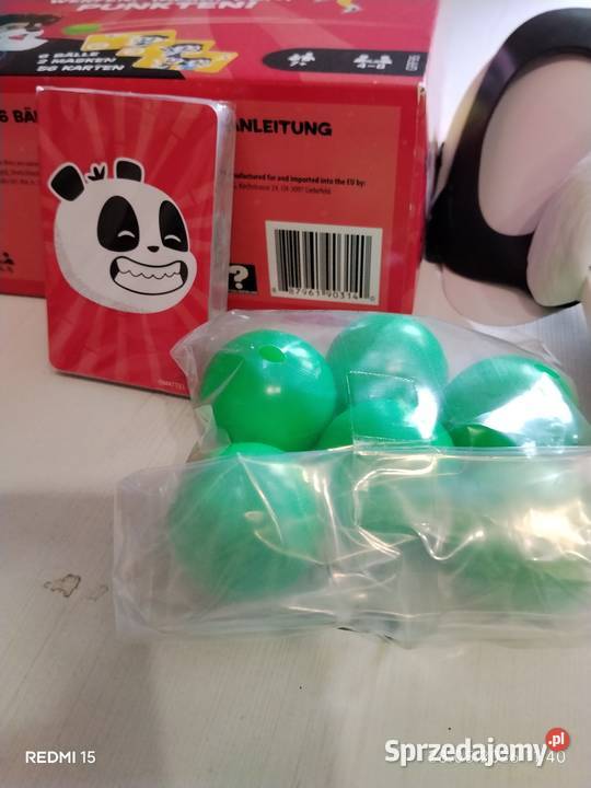 Gra zręcznościowa Pandas verboten fttern Lubomino