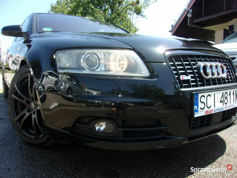Audi A6 Klimatronic 42 V8 Automat Dociągi drzwi elektryczne lusterka A6 śląskie