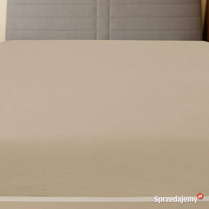 Prześcieradło taupe 90x200 dżersej bawełniany Warszawa sprzedam