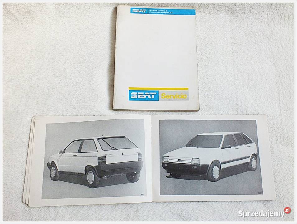 SEAT IBIZA Komplet Książka Instrukcja obsługi Poradniki, albumy i reportaże Żary